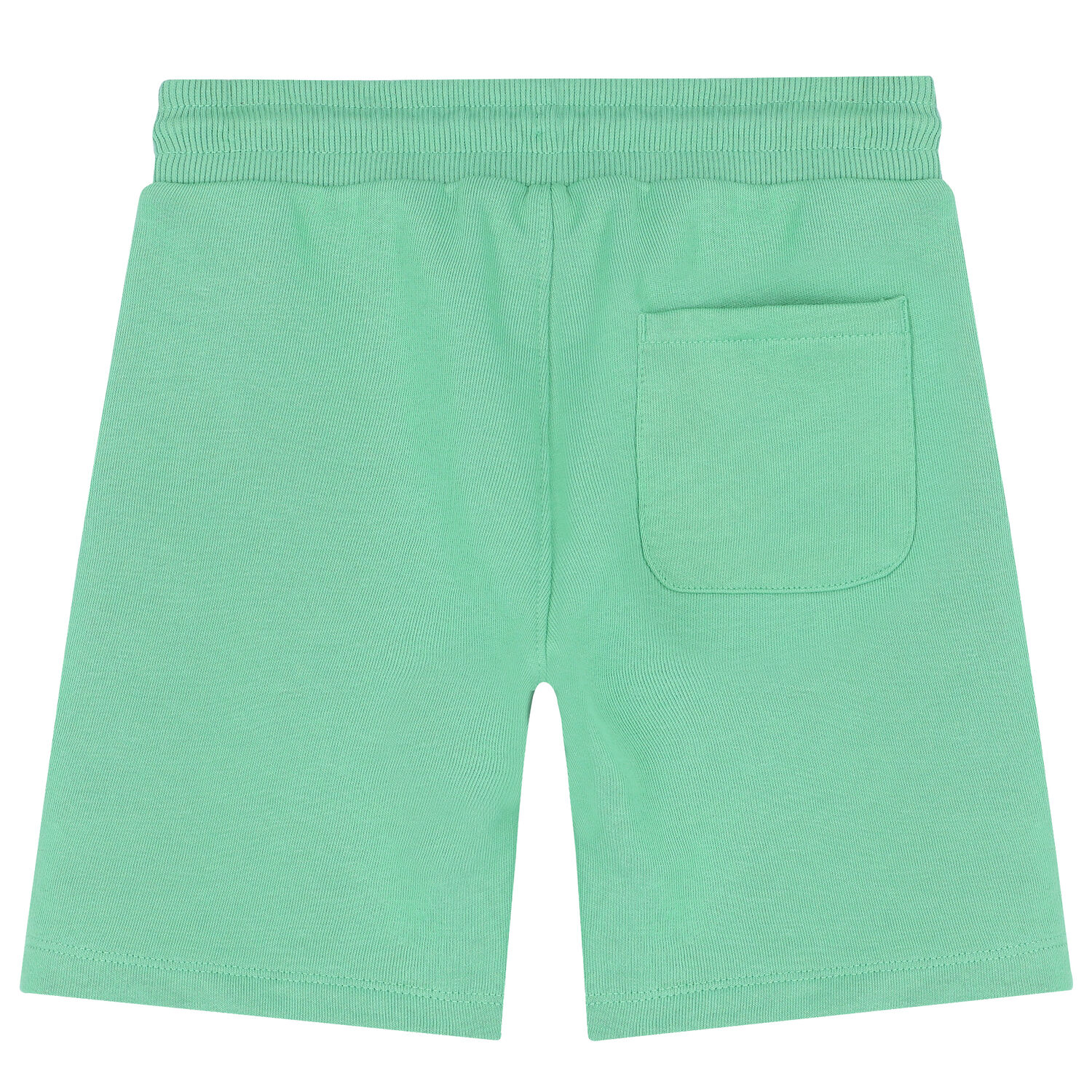 Boys Green Logo Shorts, 4, hi-res
