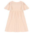 فستان بالشعار باللون الوردي, 1, hi-res