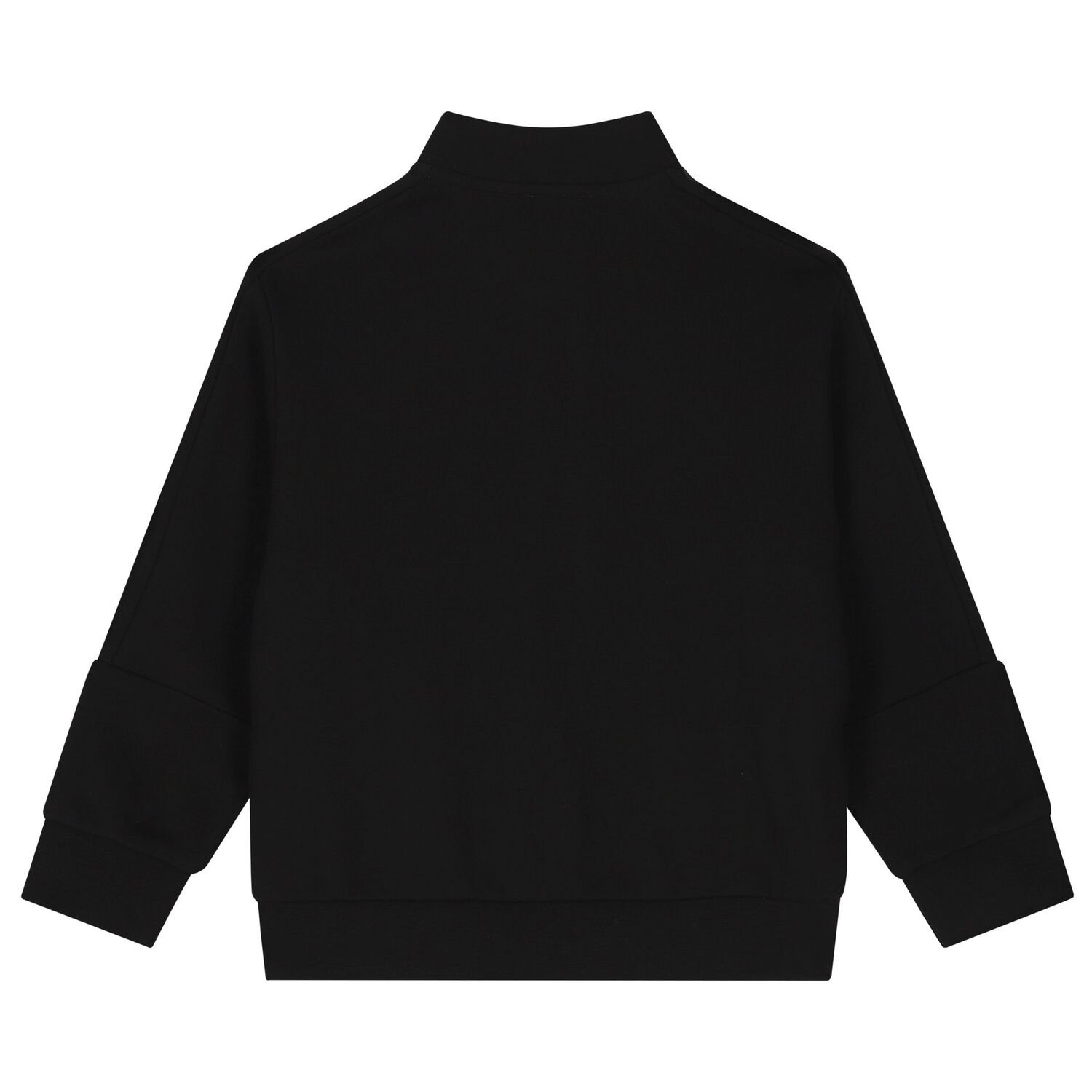 بدلة رياضية أولاد بالشعار باللون الأسود, 1, hi-res