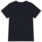 Boys Navy Blue Jurassic Shorts Set, 1, hi-res