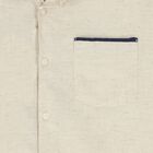 طقم شورت مخطط باللون البيج والكحلي للأولاد, 3, hi-res