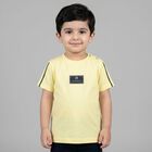 Younger Boys Yellow Logo T-Shirt, 2, hi-res