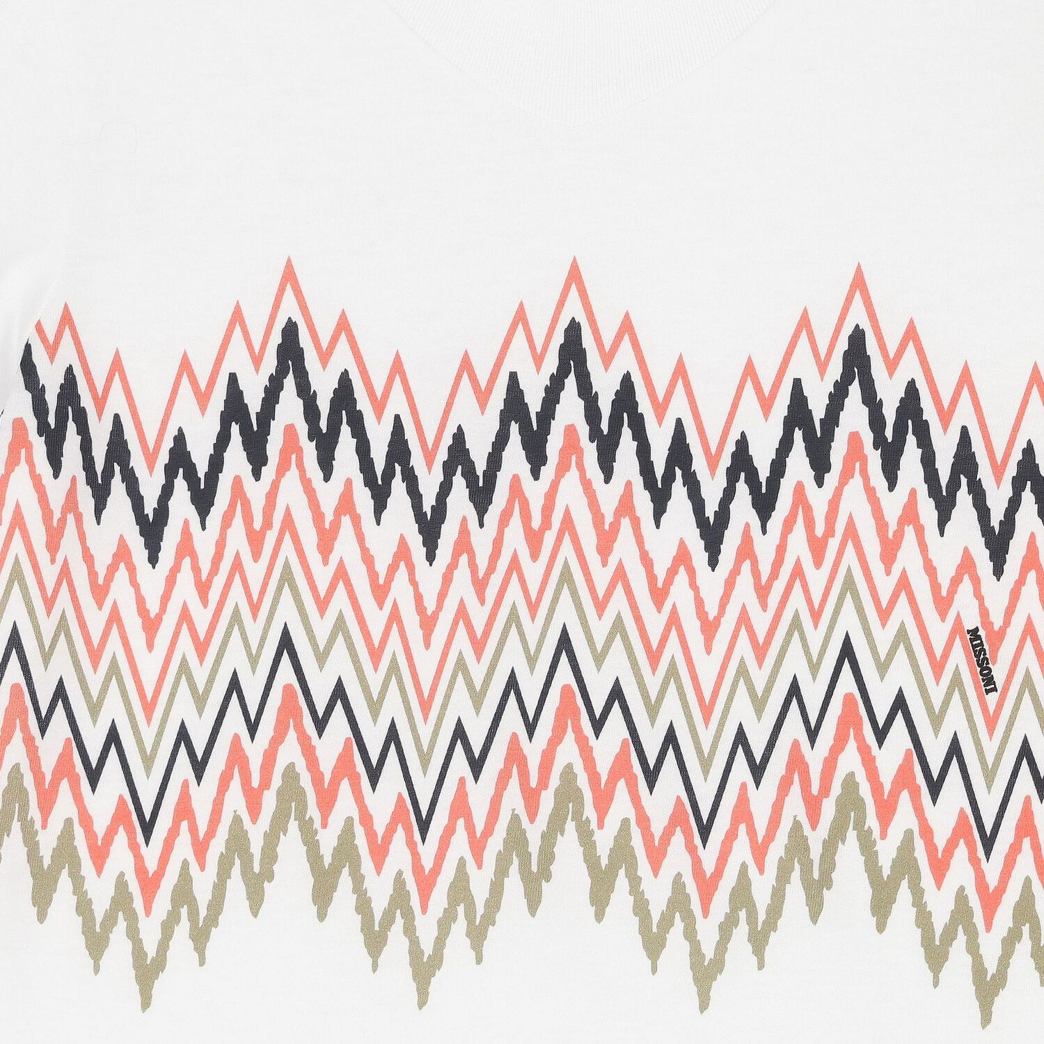 تيشيرت اولاد بشكل زجزاج باللون الابيض , 1, hi-res