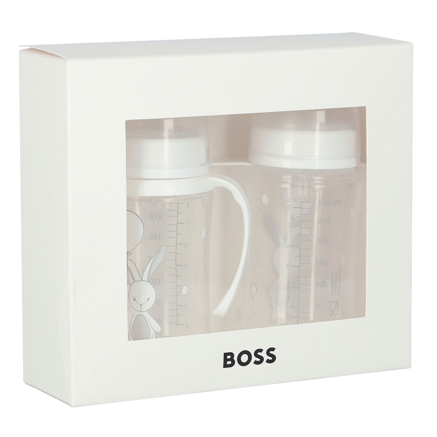 رضّاعات أطفال باللون الأبيض (عبوتان), 1, hi-res