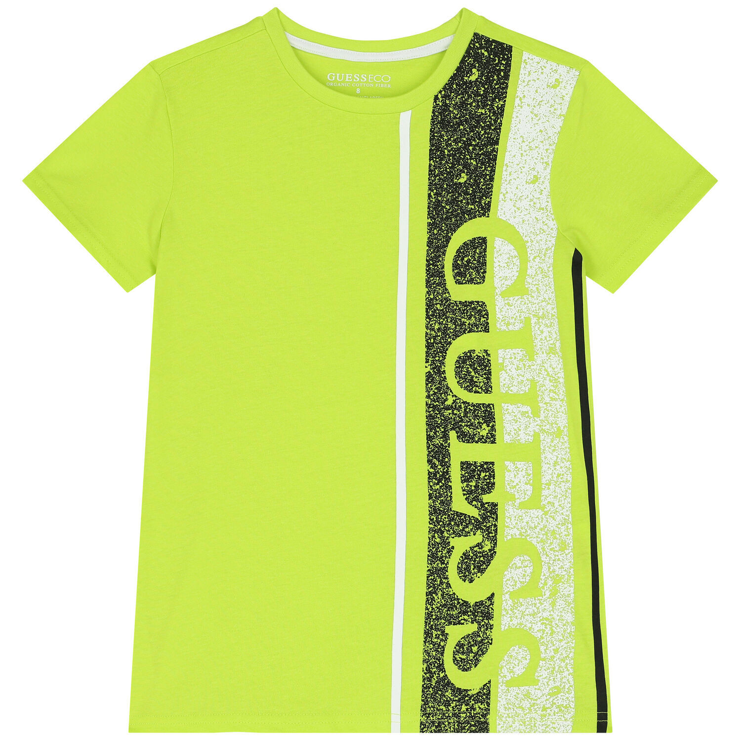 تيشيرت أولاد بالشعار باللون الخضر, 2, hi-res image number null