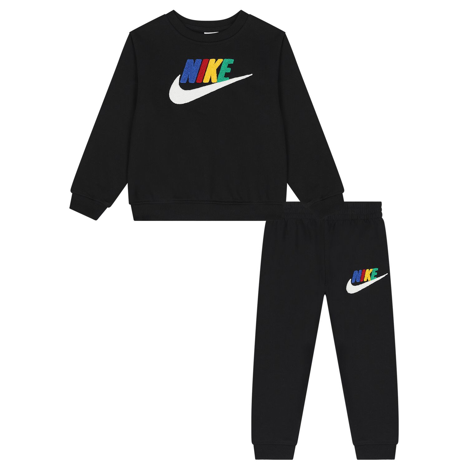 Black Logo Tracksuit, 1, hi-res