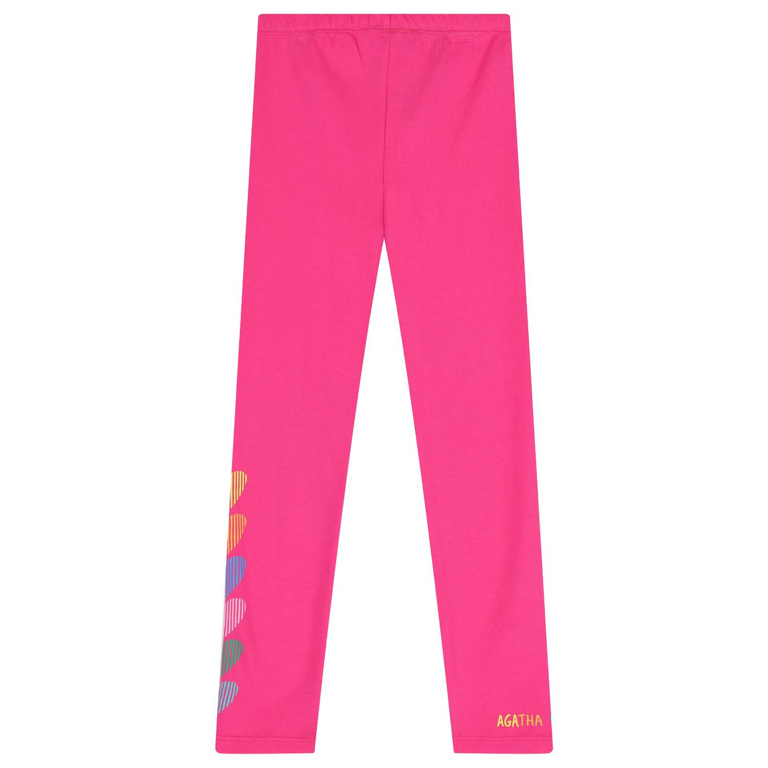 طقم ليجنز على شكل قلب متعدد الألوان للبنات, 1, hi-res