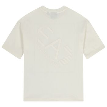 Boys Ivory Logo T-Shirt
