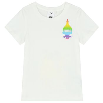 White Trolls Logo T-Shirt