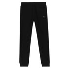 Boys Black Logo Joggers, 1, hi-res