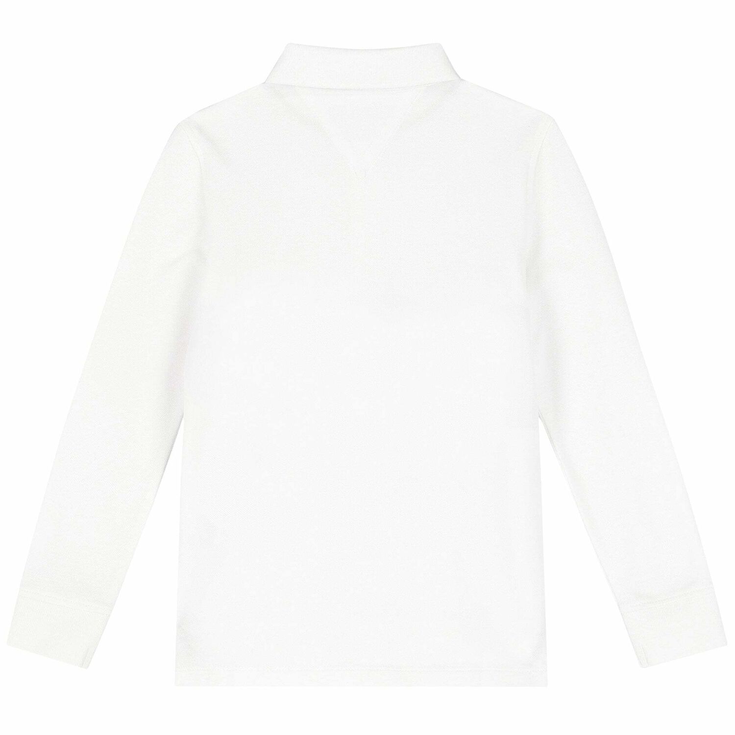تيشيرت بولو بالشعار باللون الابيض للاولاد, 1, hi-res image number null