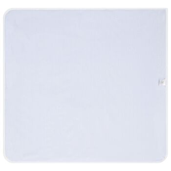 Baby Boys Blue & White Dots Blanket