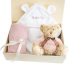 Girls Pink Welcome Little One Baby Gift Set, 3, hi-res