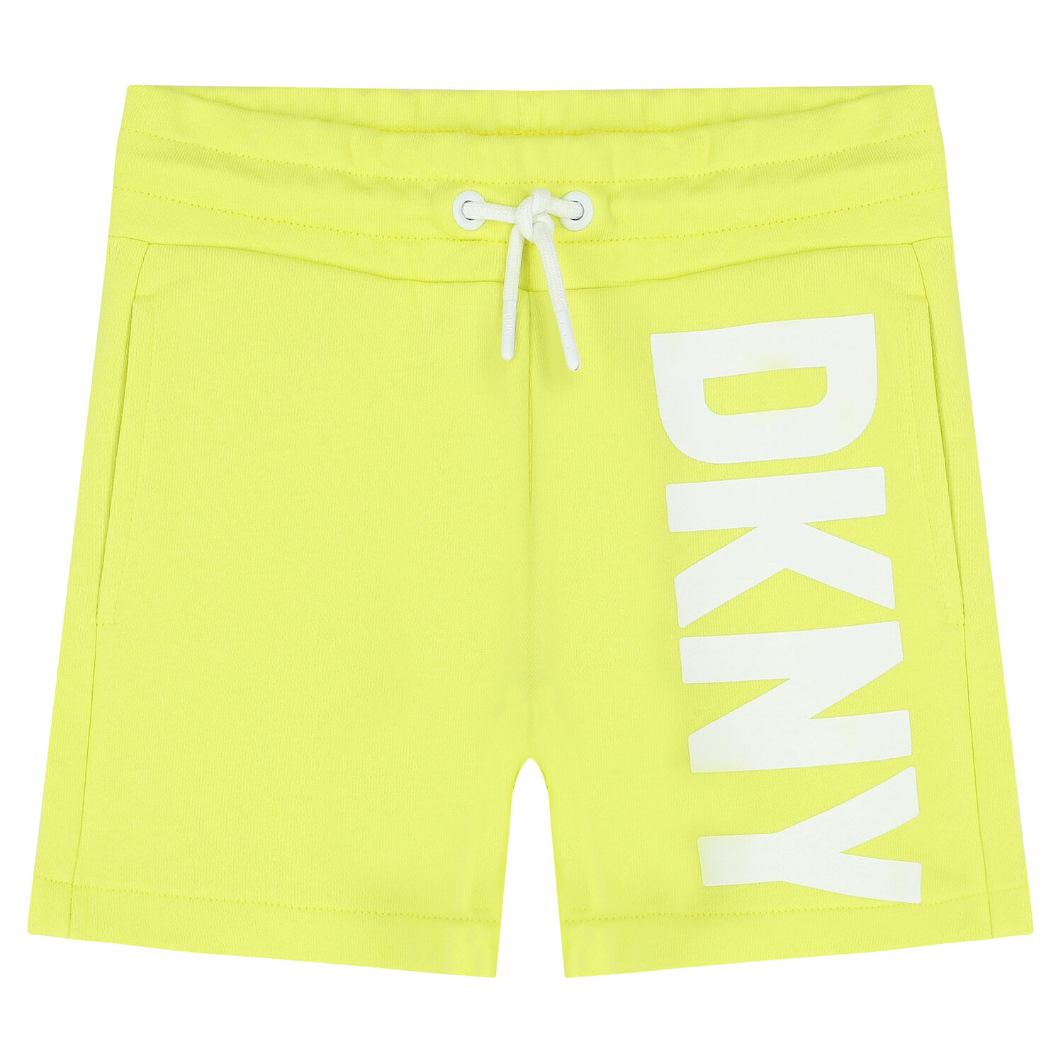 Girls Yellow Logo Shorts, 2, hi-res image number null