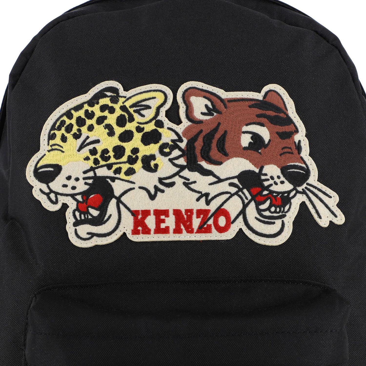 Black Tiger Logo Backpack ( 38cm ), 1, hi-res