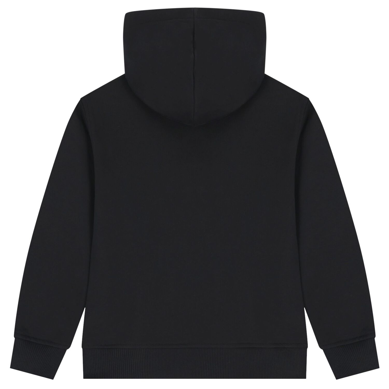 Black Logo Hooded Top, 1, hi-res