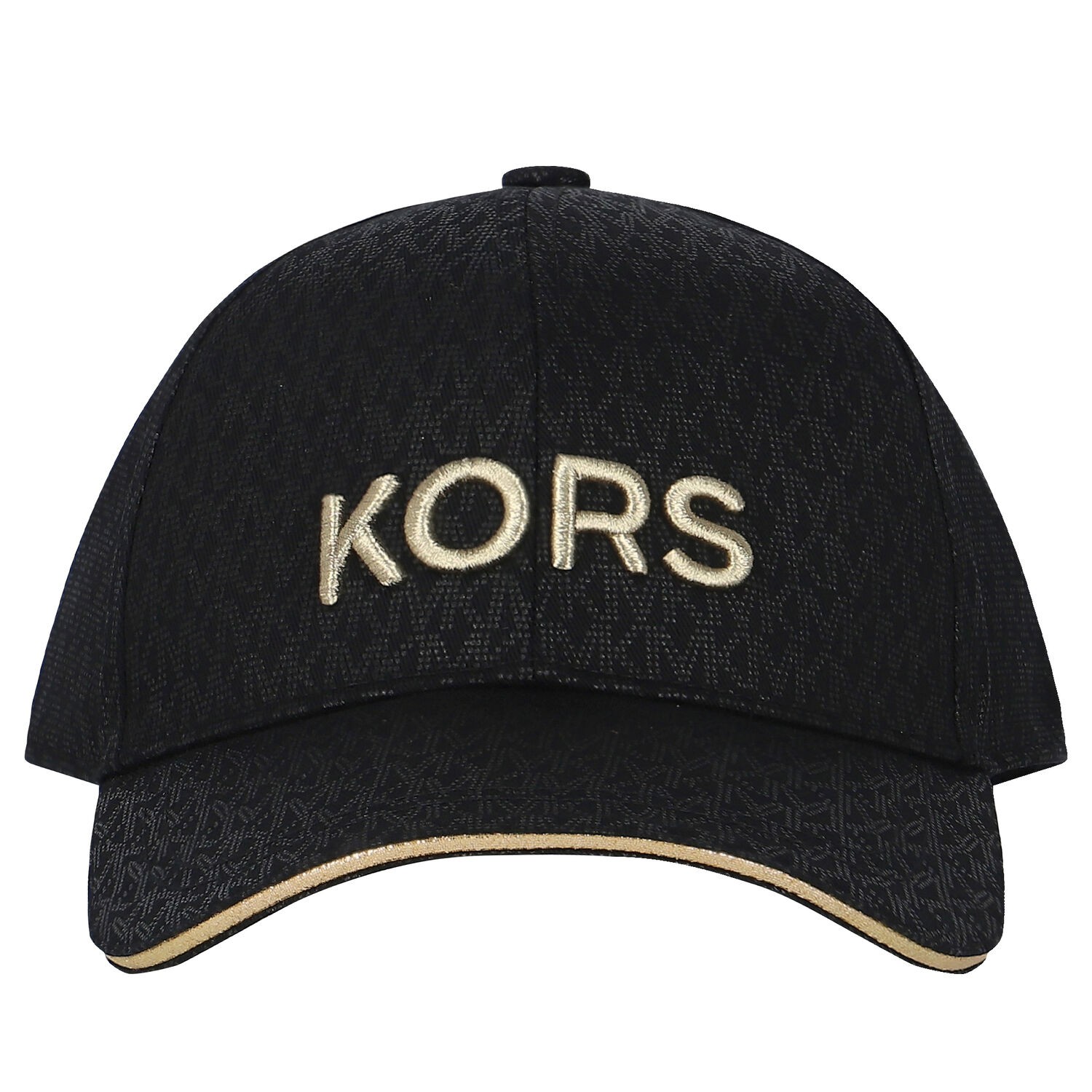 كاب بنات بالشعار باللون الاسود, 1, hi-res