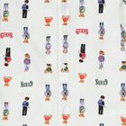 تيشيرت بشعار الدب تيدي باللون الأبيض, 1, hi-res