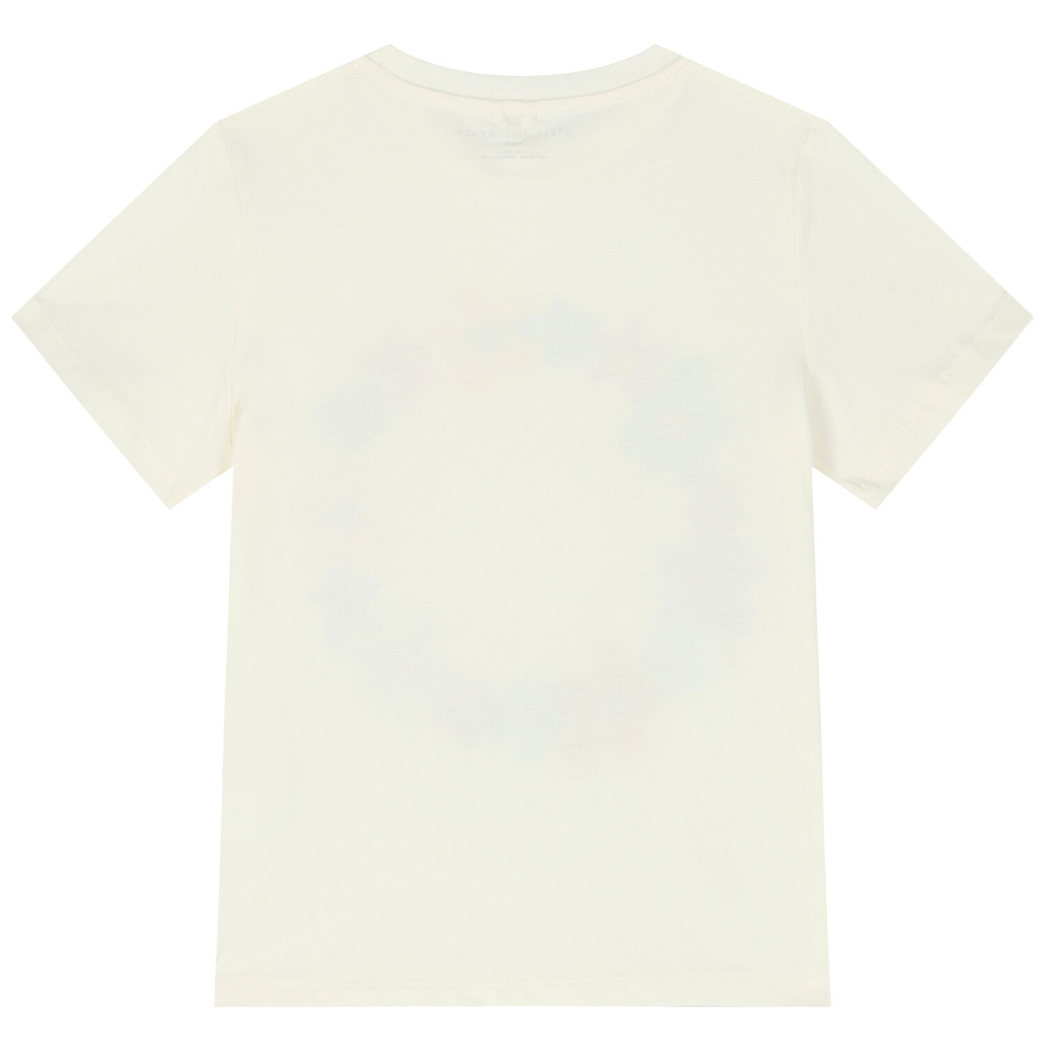 تيشيرت بنات بالزهور باللون العاجى, 1, hi-res