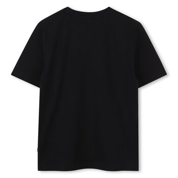 Boys Black Logo T-Shirt