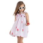 Girls Pink Watermelon Beach Dress, 3, hi-res