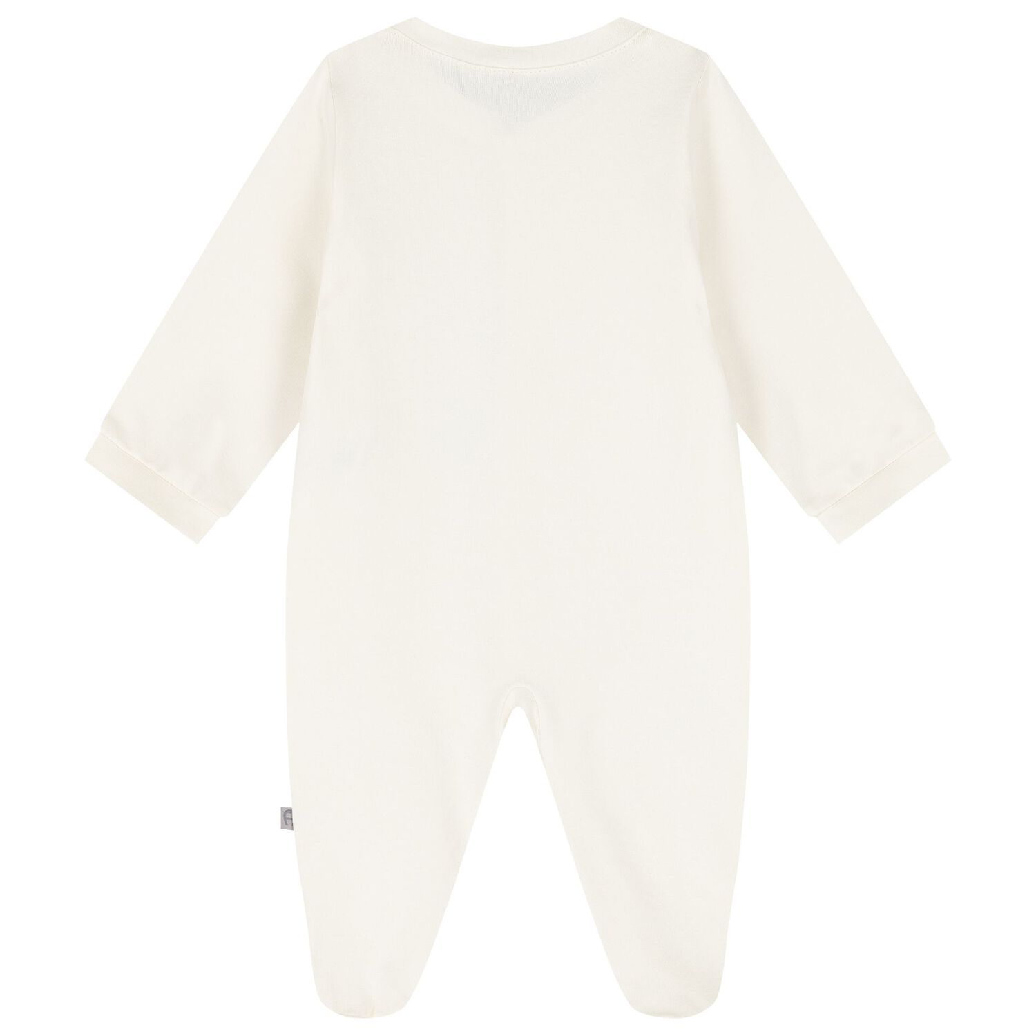 Ivory Logo Babygrow, 1, hi-res