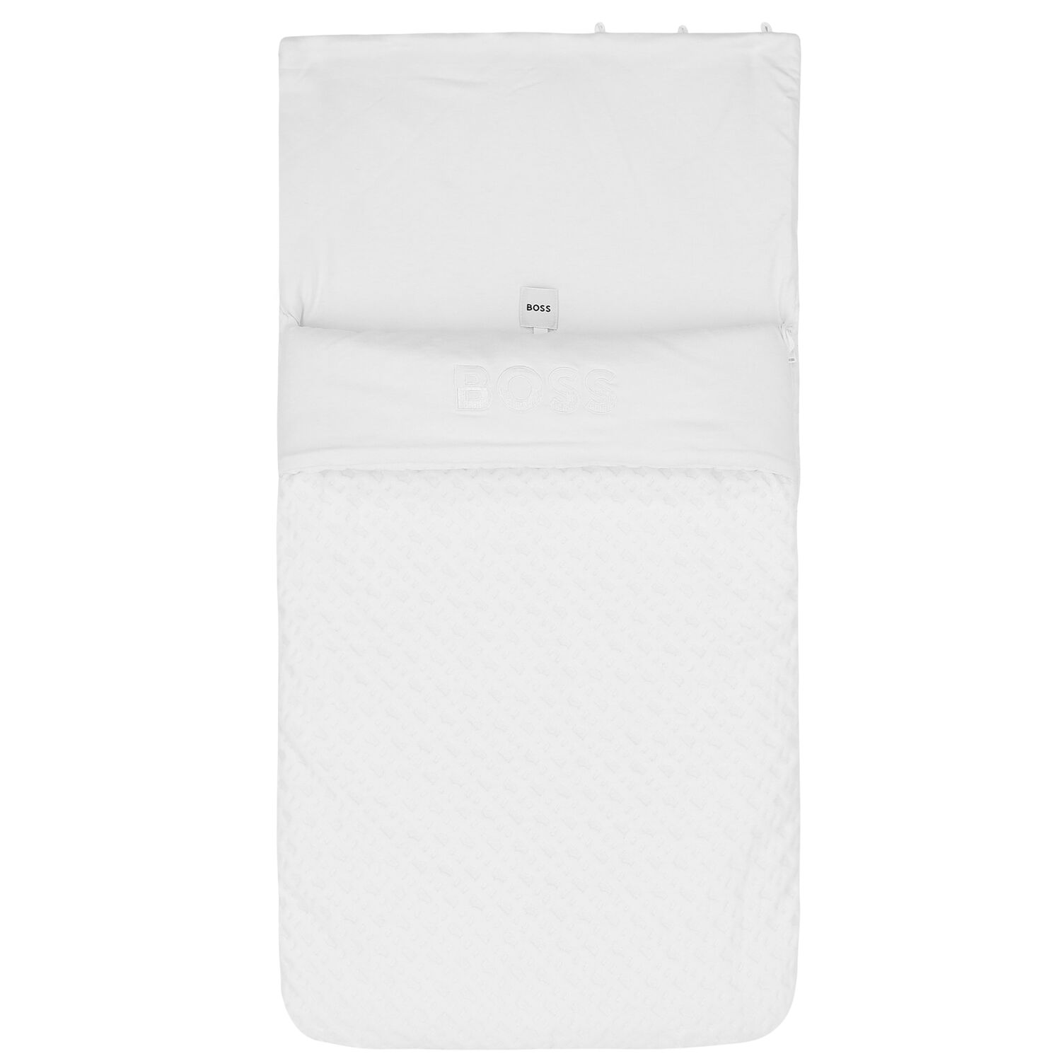 مدس بالشعار باللون الابيض, 1, hi-res