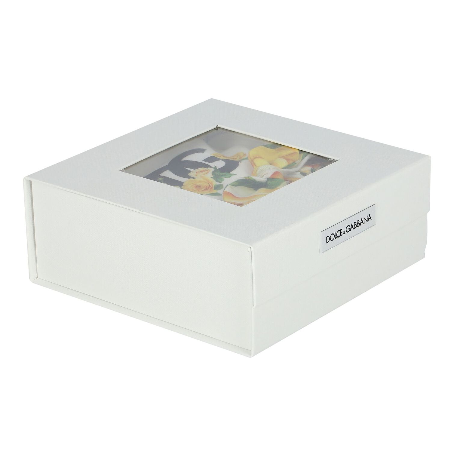 Baby Girls Yellow & White Floral Babygrow Gift Set, 1, hi-res