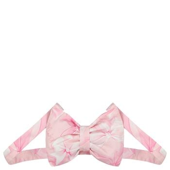 Girls Pink Bow Handbag