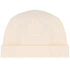 طقم أفرول وقبعة بالشعار باللون الزهري للبنات, 1, hi-res