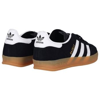 Black & White Logo Gazelle Indoor Trainers