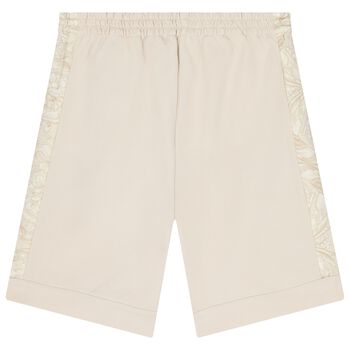 Boys Beige Whisper Barocco Shorts