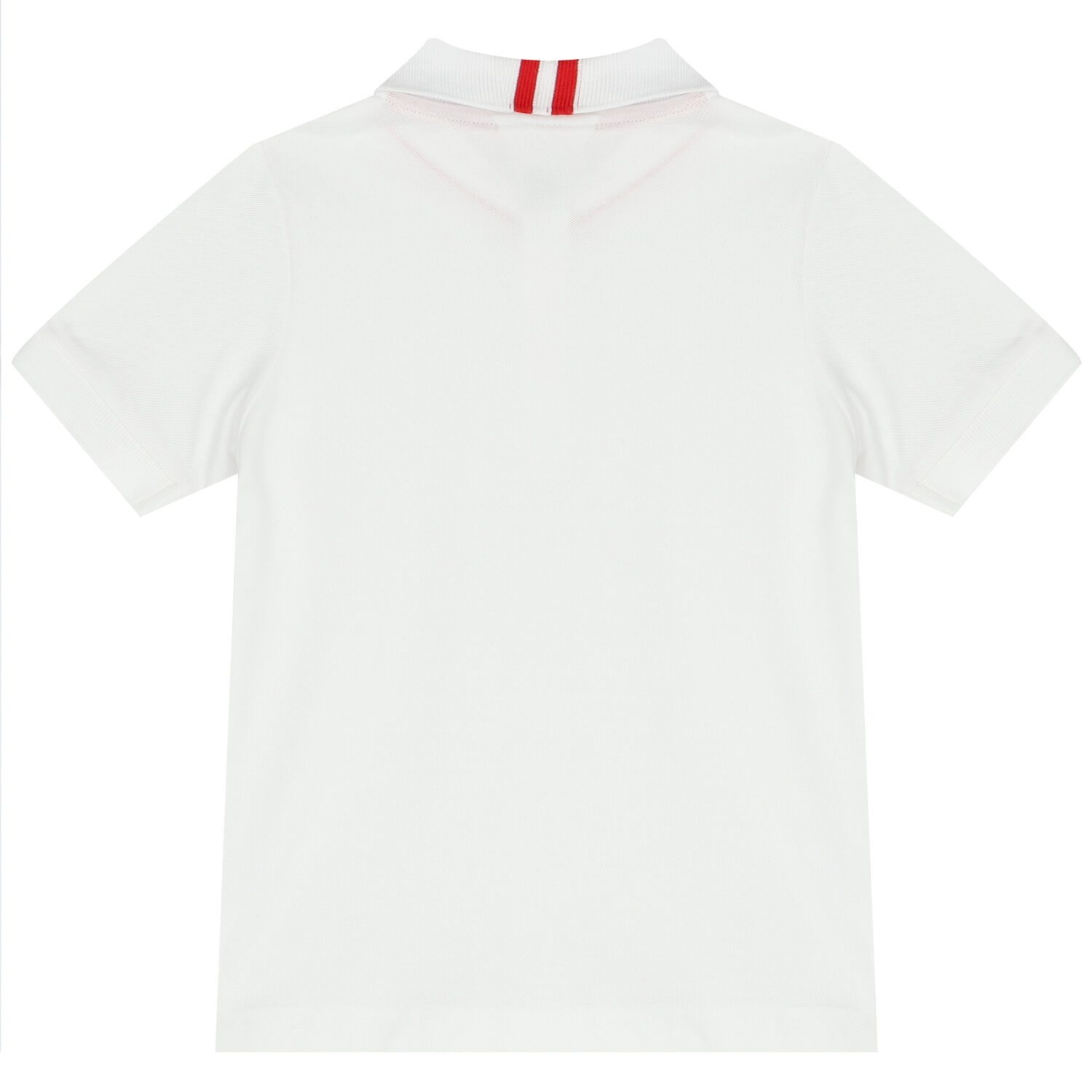 تيشيرت بولو أولاد بالشعار باللون الأبيض, 2, hi-res