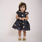  فستان بنات  برسمة وحيد القرن  باللون الكحلي , 2, hi-res