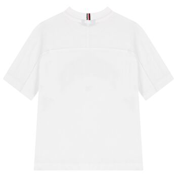 Boys White Logo T-Shirt
