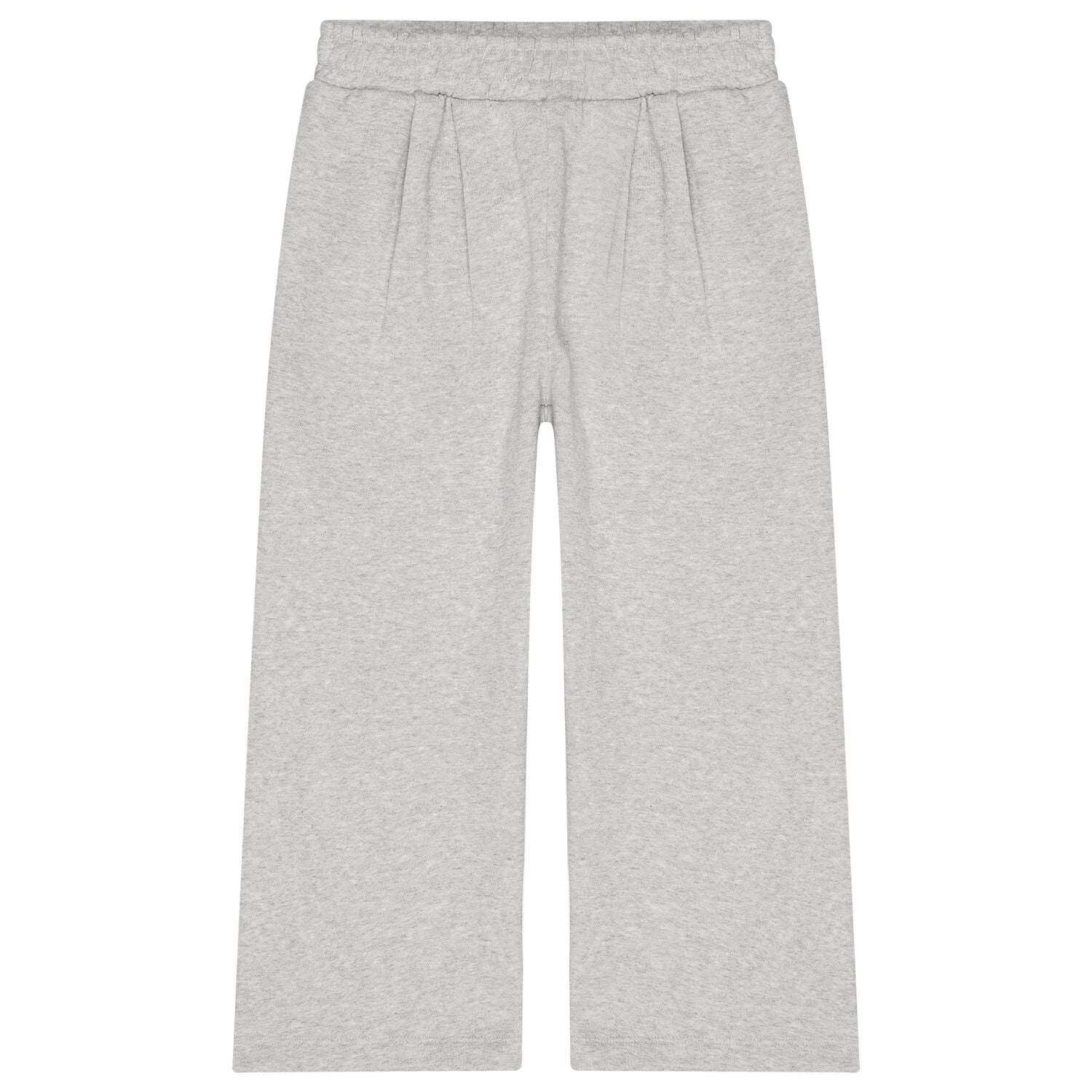Girls Grey Logo Trousers, 1, hi-res