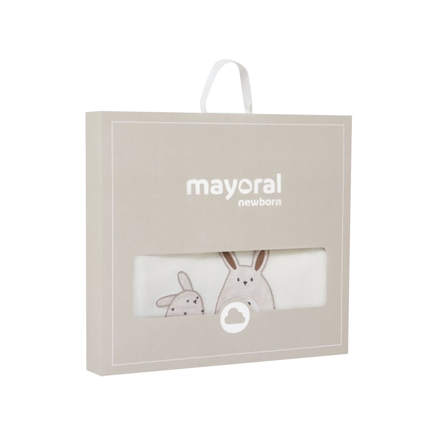 Beige & Ivory Baby Blanket, 1, hi-res