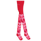 طقم فستان بنات بالشعار باللون الزهرى, 1, hi-res