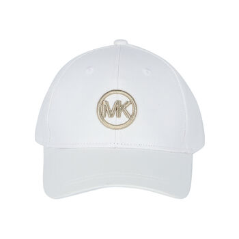 Girls White Logo Cap
