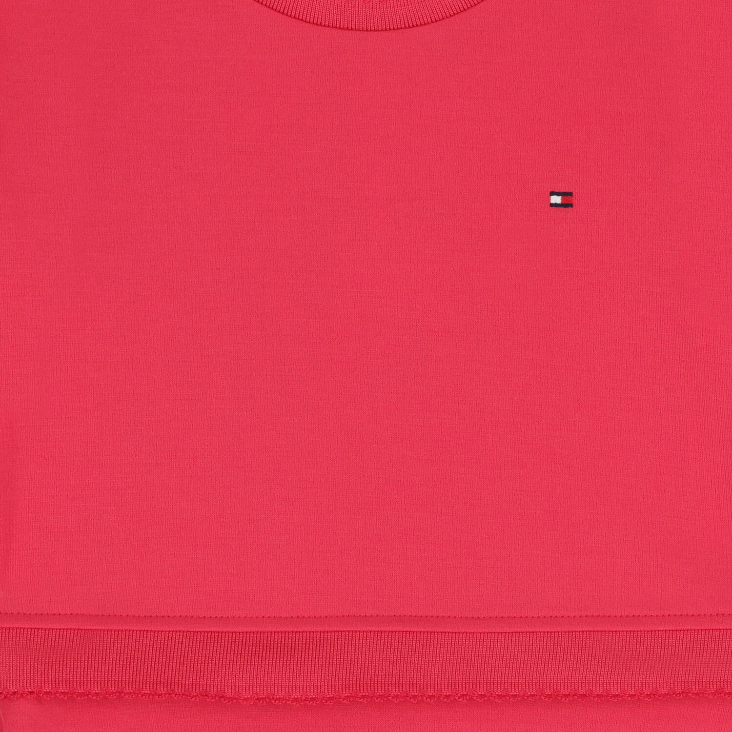 فستان بنات بالشعار باللون الوردى , 2, hi-res