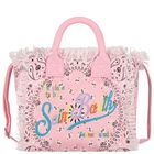 Girls Pink Colette Logo Tote Bag ( 30cm ), 1, hi-res