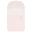 عش أطفال بشعار تيدي بير باللون الوردي للبنات, 1, hi-res