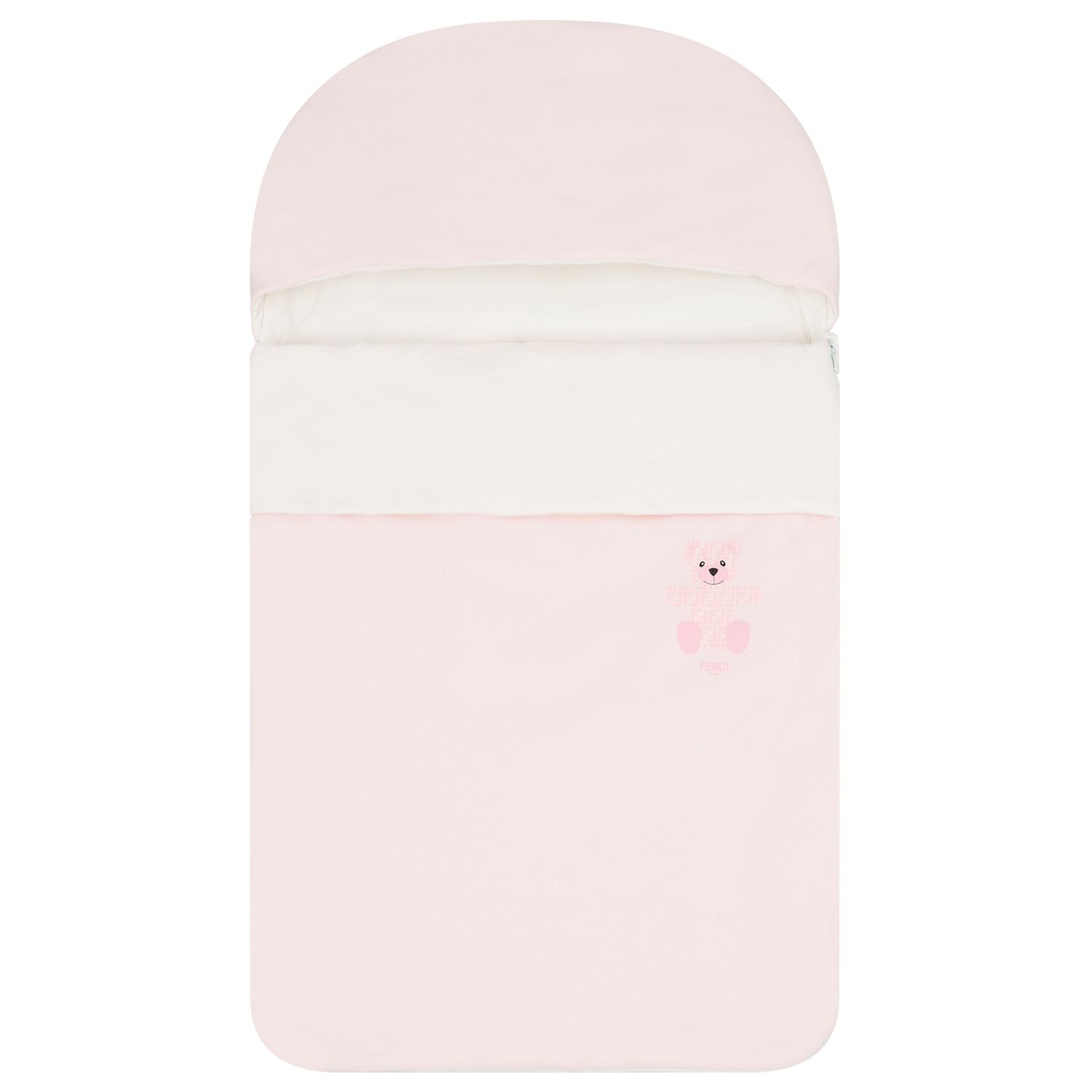 عش أطفال بشعار تيدي بير باللون الوردي للبنات, 1, hi-res image number null