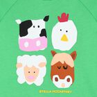 Younger Boys Green Animals Tracksuit, 1, hi-res