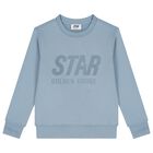 Boys Blue Logo Sweatshirt, 1, hi-res