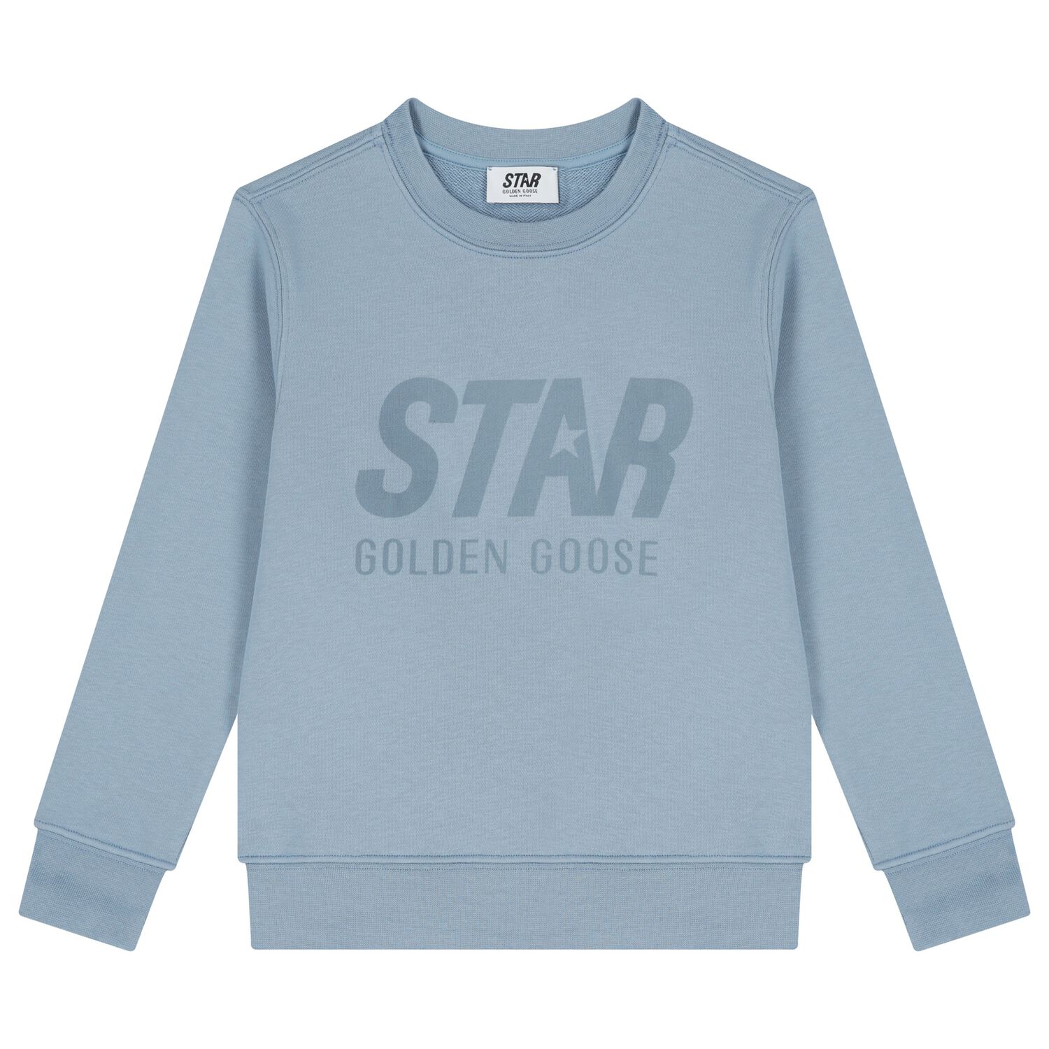 Boys Blue Logo Sweatshirt, 1, hi-res