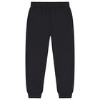 Black Logo Joggers, 1, hi-res