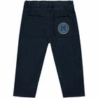Boys Navy Blue Trousers, 1, hi-res