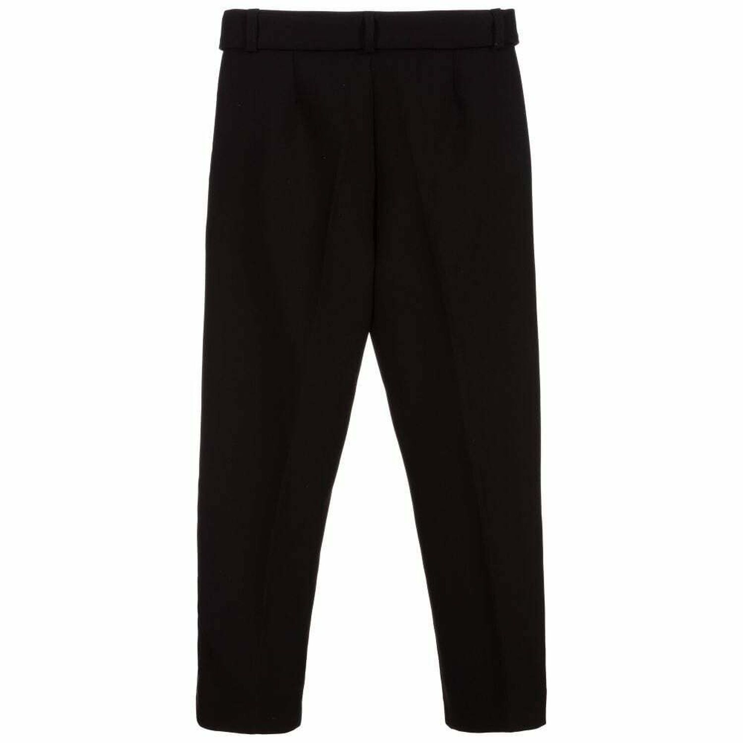Girls Black Trousers, 1, hi-res