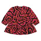 Younger Girls Purple & Black Labirinto Dress, 2, hi-res